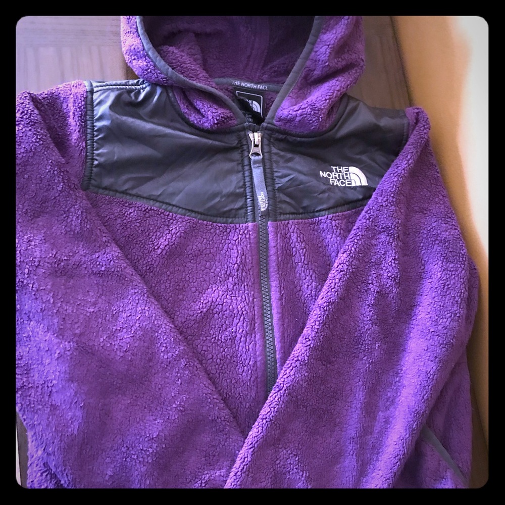 North Face Fleece Hooded Jacket